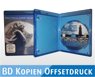 BD-R Kopien im Offsetdruck