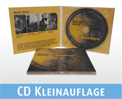 CD kopiert und bedruckt im Digi Pack