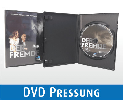 DVD pressen lassen in DVD Box